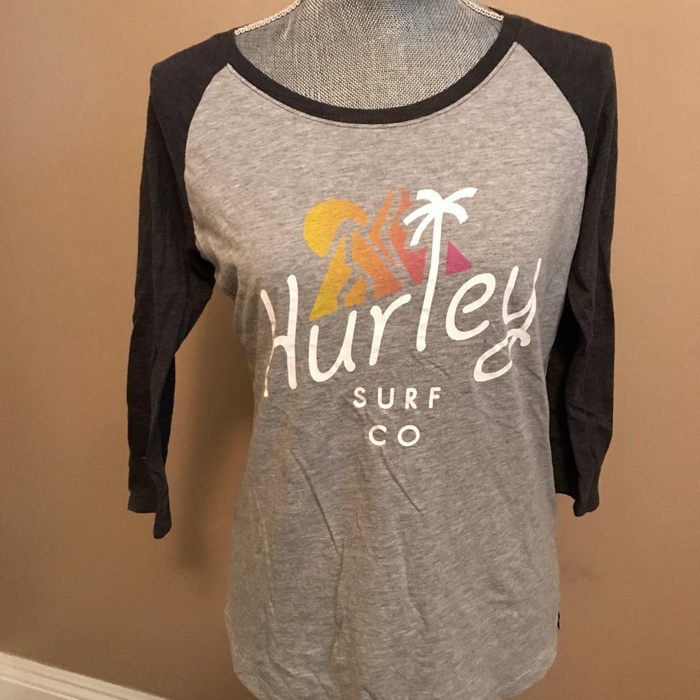 Baseball style Hurley shirt